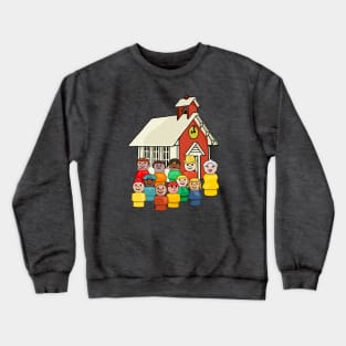 Schoolhouse Class Photo Crewneck Sweatshirt